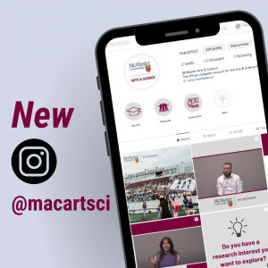 New Instagram account @macartsci