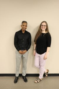 Dr. David Chariandy and Dr. Beth Marquis standing together